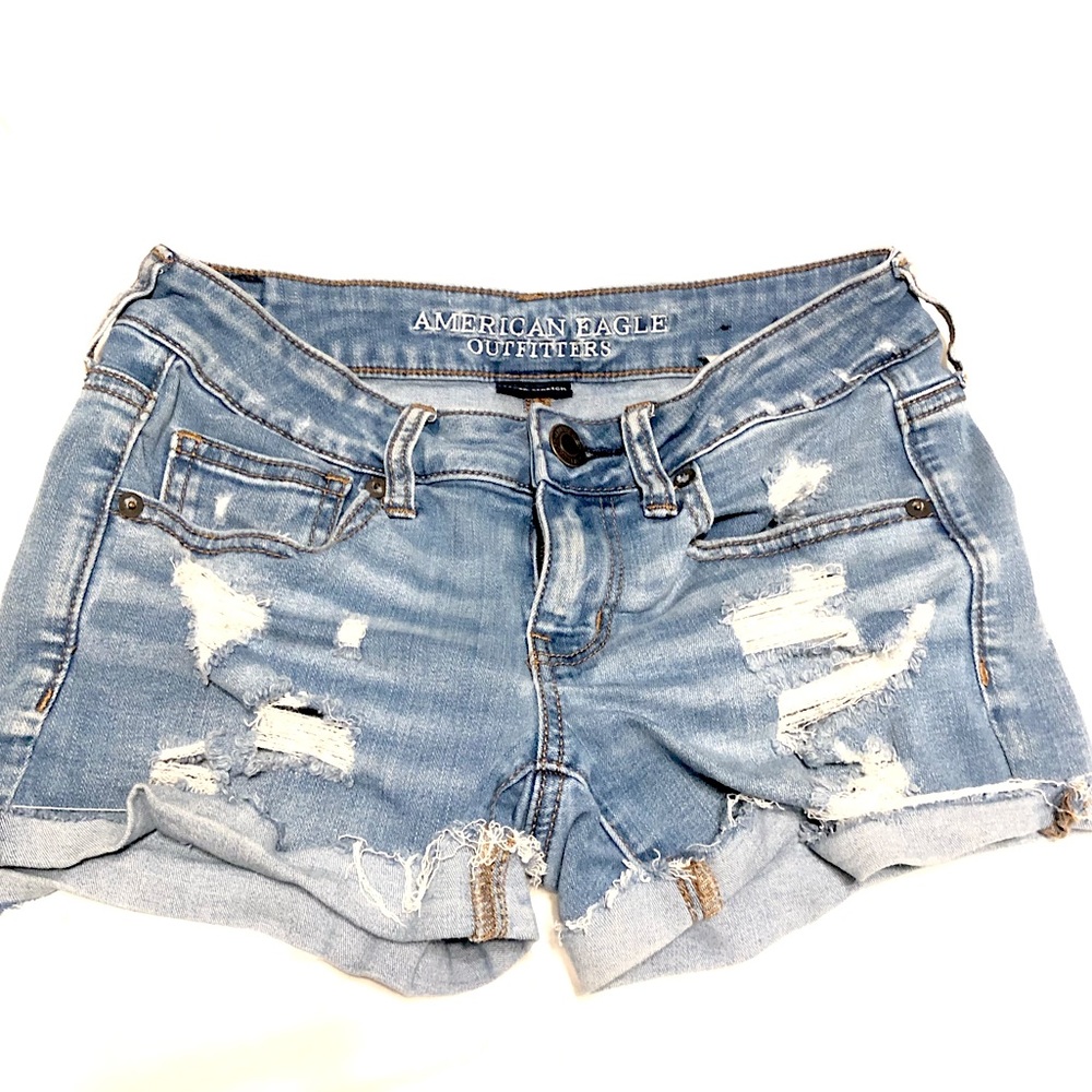 American eagle super stretchy shorts